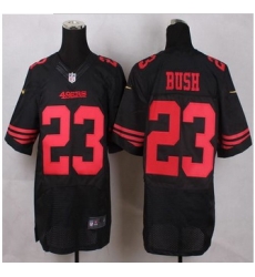 New San Francisco 49ers #23 Reggie Bush Black Alternate Men Stitched NFL Elite Jersey New San Francisco 49ers #23 Reggie Bush Black Alternate Men Stitched NFL Elite Jersey