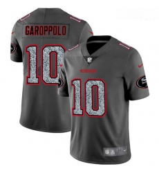 Nike 49ers 10 Jimmy Garoppolo Gray Camo Vapor Untouchable Limited Jersey Nike 49ers 10 Jimmy Garoppolo Gray Camo Vapor Untouchable Limited Jersey