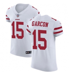 Nike 49ers #15 Pierre Garcon White Mens Stitched NFL Vapor Untouchable Elite Jersey Nike 49ers #15 Pierre Garcon White Mens Stitched NFL Vapor Untouchable Elite Jersey