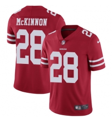 Nike 49ers #28 Jerick McKinnon Red Team Color Mens Stitched NFL Vapor Untouchable Limited Jersey Nike 49ers #28 Jerick McKinnon Red Team Color Mens Stitched NFL Vapor Untouchable Limited Jersey