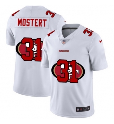 Nike 49ers 31 Raheem Mostert White Shadow Logo Limited Jersey Nike 49ers 31 Raheem Mostert White Shadow Logo Limited Jersey