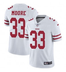 Nike 49ers #33 Tarvarius Moore White Mens Stitched NFL Vapor Untouchable Limited Jersey Nike 49ers #33 Tarvarius Moore White Mens Stitched NFL Vapor Untouchable Limited Jersey