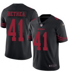 Nike 49ers #41 Antoine Bethea Black Youth Stitched NFL Limited Rush Jersey Nike 49ers #41 Antoine Bethea Black Youth Stitched NFL Limited Rush Jersey