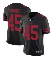 Nike 49ers 45 Tarvarius Moore Black Vapor Untouchable Limited Jersey Nike 49ers 45 Tarvarius Moore Black Vapor Untouchable Limited Jersey