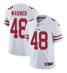Nike 49ers #48 Fred Warner White Mens Stitched NFL Vapor Untouchable Limited Jersey Nike 49ers #48 Fred Warner White Mens Stitched NFL Vapor Untouchable Limited Jersey