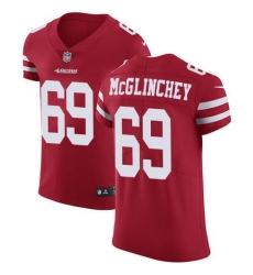 Nike 49ers #69 Mike McGlinchey Red Team Color Mens Stitched NFL Vapor Untouchable Elite Jersey Nike 49ers #69 Mike McGlinchey Red Team Color Mens Stitched NFL Vapor Untouchable Elite Jersey