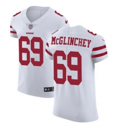 Nike 49ers #69 Mike McGlinchey White Mens Stitched NFL Vapor Untouchable Elite Jersey Nike 49ers #69 Mike McGlinchey White Mens Stitched NFL Vapor Untouchable Elite Jersey