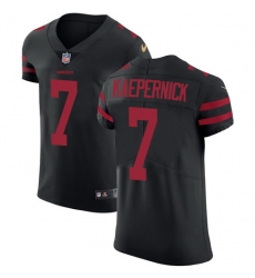 Nike 49ers #7 Colin Kaepernick Black Alternate Mens Stitched NFL Vapor Untouchable Elite Jersey Nike 49ers #7 Colin Kaepernick Black Alternate Mens Stitched NFL Vapor Untouchable Elite Jersey