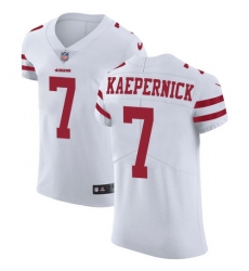 Nike 49ers #7 Colin Kaepernick White Mens Stitched NFL Vapor Untouchable Elite Jersey Nike 49ers #7 Colin Kaepernick White Mens Stitched NFL Vapor Untouchable Elite Jersey