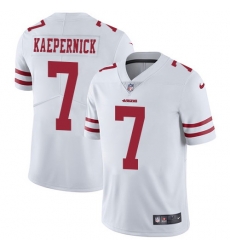 Nike 49ers #7 Colin Kaepernick White Mens Stitched NFL Vapor Untouchable Limited Jersey Nike 49ers #7 Colin Kaepernick White Mens Stitched NFL Vapor Untouchable Limited Jersey