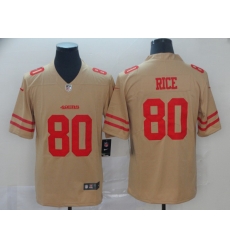 Nike 49ers 80 Jerry Rice Cream Inverted Legend Limited Jersey Nike 49ers 80 Jerry Rice Cream Inverted Legend Limited Jersey