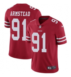Nike 49ers #91 Arik Armstead Red Team Color Mens Stitched NFL Vapor Untouchable Limited Jersey Nike 49ers #91 Arik Armstead Red Team Color Mens Stitched NFL Vapor Untouchable Limited Jersey
