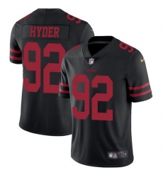 Nike 49ers 92 Kerry Hyder Black Alternate Men Stitched NFL Vapor Untouchable Limited Jersey Nike 49ers 92 Kerry Hyder Black Alternate Men Stitched NFL Vapor Untouchable Limited Jersey