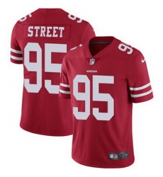 Nike 49ers #95 Kentavius Street Red Team Color Mens Stitched NFL Vapor Untouchable Limited Jersey Nike 49ers #95 Kentavius Street Red Team Color Mens Stitched NFL Vapor Untouchable Limited Jersey