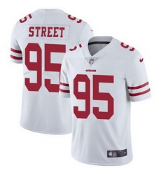 Nike 49ers #95 Kentavius Street White Mens Stitched NFL Vapor Untouchable Limited Jersey Nike 49ers #95 Kentavius Street White Mens Stitched NFL Vapor Untouchable Limited Jersey