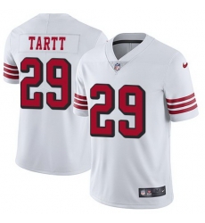Nike 49ers Jaquiski Tartt White Color Rush Vapor Untouchable Limited Jersey Nike 49ers Jaquiski Tartt White Color Rush Vapor Untouchable Limited Jersey