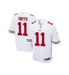 Nike San Francisco 49ers 11 Alex Smith White Game NFL Jersey Nike San Francisco 49ers 11 Alex Smith White Game NFL Jersey
