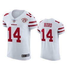 Nike San Francisco 49ers 14 Jalen Hurd White Men 75th Anniversary Stitched NFL Vapor Untouchable Elite Jersey Nike San Francisco 49ers 14 Jalen Hurd White Men 75th Anniversary Stitched NFL Vapor Untouchable Elite Jersey