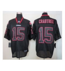 Nike San Francisco 49ers 15 Michael Crabtree Black Elite Lights Out NFL Jersey Nike San Francisco 49ers 15 Michael Crabtree Black Elite Lights Out NFL Jersey