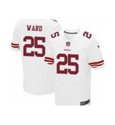Nike San Francisco 49ers 25 Jimmie Ward White Elite NFL Jersey Nike San Francisco 49ers 25 Jimmie Ward White Elite NFL Jersey