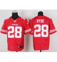 Nike San Francisco 49ers 28 Carlos Hyde Red Elite NFL Jersey Nike San Francisco 49ers 28 Carlos Hyde Red Elite NFL Jersey