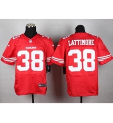 Nike San Francisco 49ers 38 Marcus Lattimore Red Elite NFL Jersey Nike San Francisco 49ers 38 Marcus Lattimore Red Elite NFL Jersey