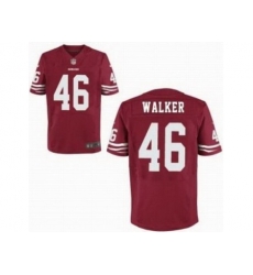 Nike San Francisco 49ers 46 Delanie Walker Limited Red NFL Jersey Nike San Francisco 49ers 46 Delanie Walker Limited Red NFL Jersey