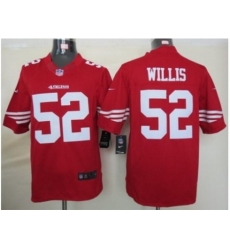 Nike San Francisco 49ers 52 Patrick Willis Red Limited NFL Jersey Nike San Francisco 49ers 52 Patrick Willis Red Limited NFL Jersey