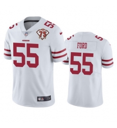 Nike San Francisco 49ers 55 Dee Ford White Men 75th Anniversary Stitched NFL Vapor Untouchable Limited Jersey Nike San Francisco 49ers 55 Dee Ford White Men 75th Anniversary Stitched NFL Vapor Untouchable Limited Jersey