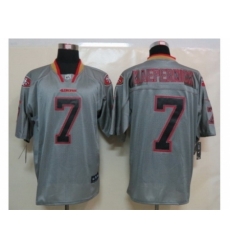 Nike San Francisco 49ers 7 Colin Kaepernick Grey Elite Lights Out NFL Jersey Nike San Francisco 49ers 7 Colin Kaepernick Grey Elite Lights Out NFL Jersey