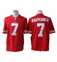 Nike San Francisco 49ers 7 Colin Kaepernick Red Limited NFL Jersey Nike San Francisco 49ers 7 Colin Kaepernick Red Limited NFL Jersey