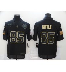 Nike San Francisco 49ers 85 George Kittle Black 2020 Salute To Service Limited Jersey Nike San Francisco 49ers 85 George Kittle Black 2020 Salute To Service Limited Jersey