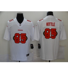 Nike San Francisco 49ers 85 George Kittle White Shadow Logo Limited Jersey Nike San Francisco 49ers 85 George Kittle White Shadow Logo Limited Jersey