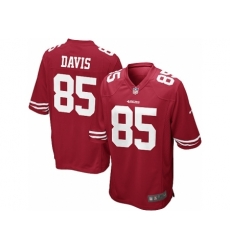 Nike San Francisco 49ers 85 Vernon Davis red Game NFL Jersey Nike San Francisco 49ers 85 Vernon Davis red Game NFL Jersey