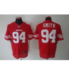 Nike San Francisco 49ers 94 Justin Smith Red Elite NFL Jersey Nike San Francisco 49ers 94 Justin Smith Red Elite NFL Jersey