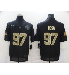 Nike San Francisco 49ers 97 Nick Bosa Black Camo 2020 Salute To Service Limited Jersey Nike San Francisco 49ers 97 Nick Bosa Black Camo 2020 Salute To Service Limited Jersey