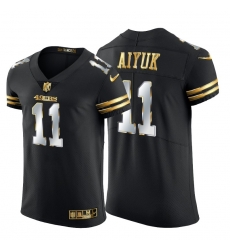 San Francisco 49ers 11 Brandon Aiyuk Men Nike Black Edition Vapor Untouchable Elite NFL Jersey San Francisco 49ers 11 Brandon Aiyuk Men Nike Black Edition Vapor Untouchable Elite NFL Jersey