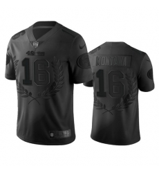 San Francisco 49ers 16 Joe Montana Men Nike Black NFL MVP Limited Edition Jersey San Francisco 49ers 16 Joe Montana Men Nike Black NFL MVP Limited Edition Jersey