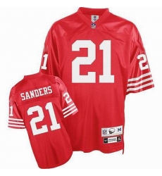 San Francisco 49ers 21 Deion Sanders Premier Throwback Team Color Jersey red San Francisco 49ers 21 Deion Sanders Premier Throwback Team Color Jersey red