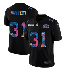 San Francisco 49ers 31 Raheem Mostert Men Nike Multi Color Black 2020 NFL Crucial Catch Vapor Untouchable Limited Jersey San Francisco 49ers 31 Raheem Mostert Men Nike Multi Color Black 2020 NFL Crucial Catch Vapor Untouchable Limited Jersey