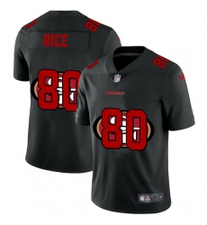 San Francisco 49ers 80 Jerry Rice Men Nike Team Logo Dual Overlap Limited NFL Jersey Black San Francisco 49ers 80 Jerry Rice Men Nike Team Logo Dual Overlap Limited NFL Jersey Black