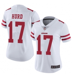 49ers 17 Jalen Hurd White Women Stitched Football Vapor Untouchable Limited Jersey 49ers 17 Jalen Hurd White Women Stitched Football Vapor Untouchable Limited Jersey