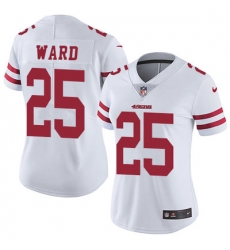 Nike 49ers #25 Jimmie Ward White Womens Stitched NFL Vapor Untouchable Limited Jersey Nike 49ers #25 Jimmie Ward White Womens Stitched NFL Vapor Untouchable Limited Jersey