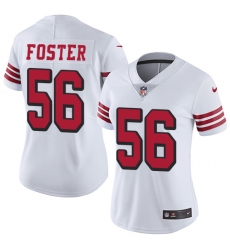 Nike 49ers #56 Reuben Foster White Rush Womens Stitched NFL Vapor Untouchable Limited Jersey Nike 49ers #56 Reuben Foster White Rush Womens Stitched NFL Vapor Untouchable Limited Jersey