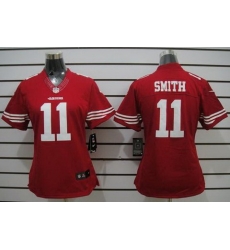 Women Nike San Francisco 49ers 11# Alex Smith Red LIMITED NFL Jerseys Women Nike San Francisco 49ers 11# Alex Smith Red LIMITED NFL Jerseys