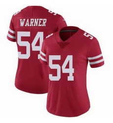 Women Nike San Francisco 49ers Fred Warner 54 Red Vapor Untouchable Limited NFL Jersey Women Nike San Francisco 49ers Fred Warner 54 Red Vapor Untouchable Limited NFL Jersey