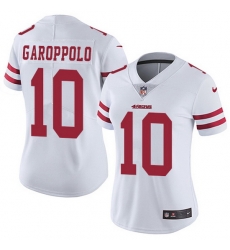 Women Nike San Francisco 49ers Jimmy Garoppolo 10 White Vapor Untouchable Limited NFL Jersey Women Nike San Francisco 49ers Jimmy Garoppolo 10 White Vapor Untouchable Limited NFL Jersey
