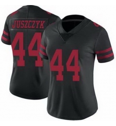 Women San Francisco 49ers Kyle Juszczyk 44 Black Stitched NFL Vapor Untouchable Limited Jersey Women San Francisco 49ers Kyle Juszczyk 44 Black Stitched NFL Vapor Untouchable Limited Jersey