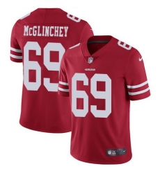 Nike 49ers #69 Mike McGlinchey Red Team Color Youth Stitched NFL Vapor Untouchable Limited Jersey Nike 49ers #69 Mike McGlinchey Red Team Color Youth Stitched NFL Vapor Untouchable Limited Jersey