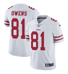 Nike 49ers #81 Terrell Owens White Youth Stitched NFL Vapor Untouchable Limited Jersey Nike 49ers #81 Terrell Owens White Youth Stitched NFL Vapor Untouchable Limited Jersey